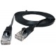 Sonos Compatible Flat Black 2 m Ethernet / Cat 5e / RJ45 Lead